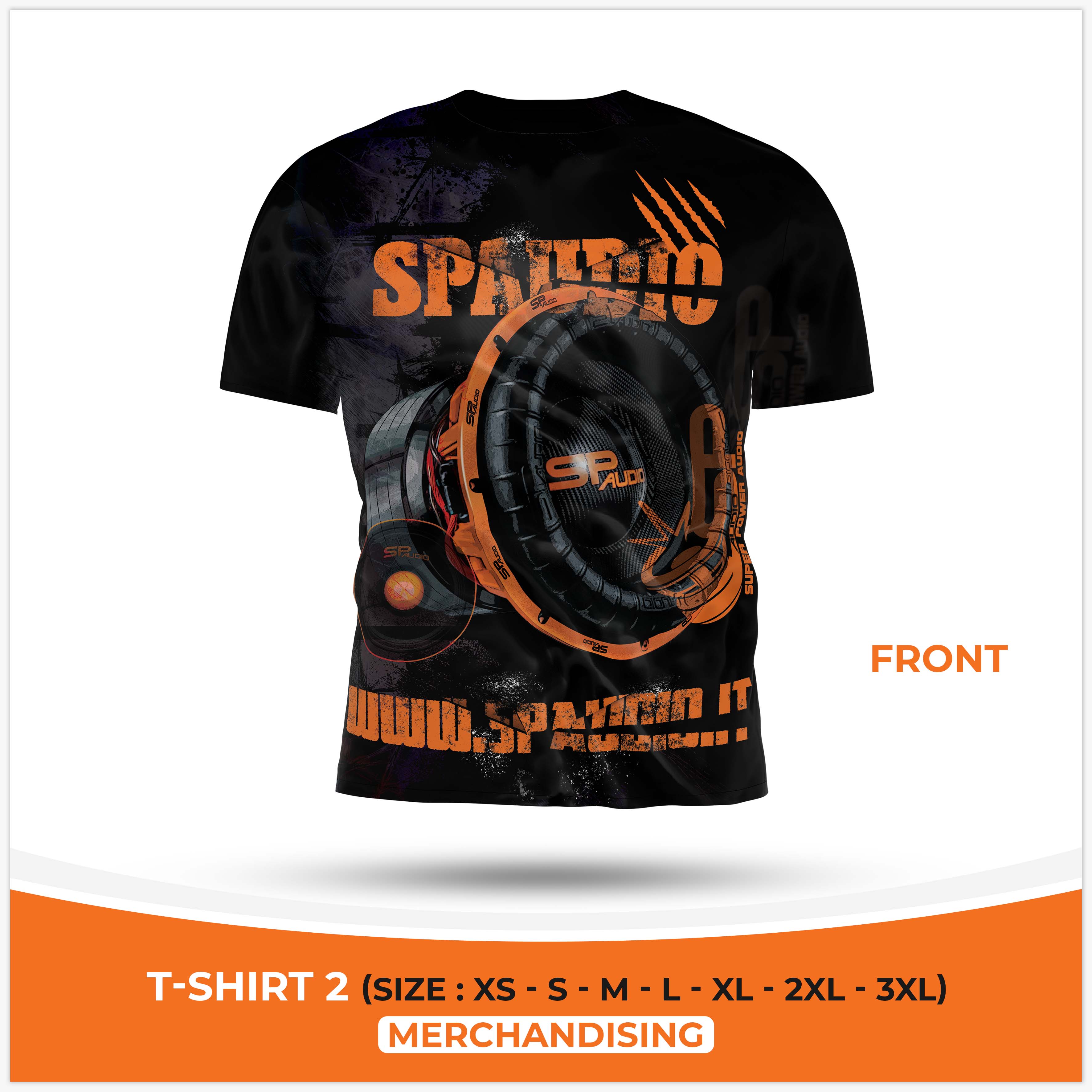 T-shirt Spaudio 1