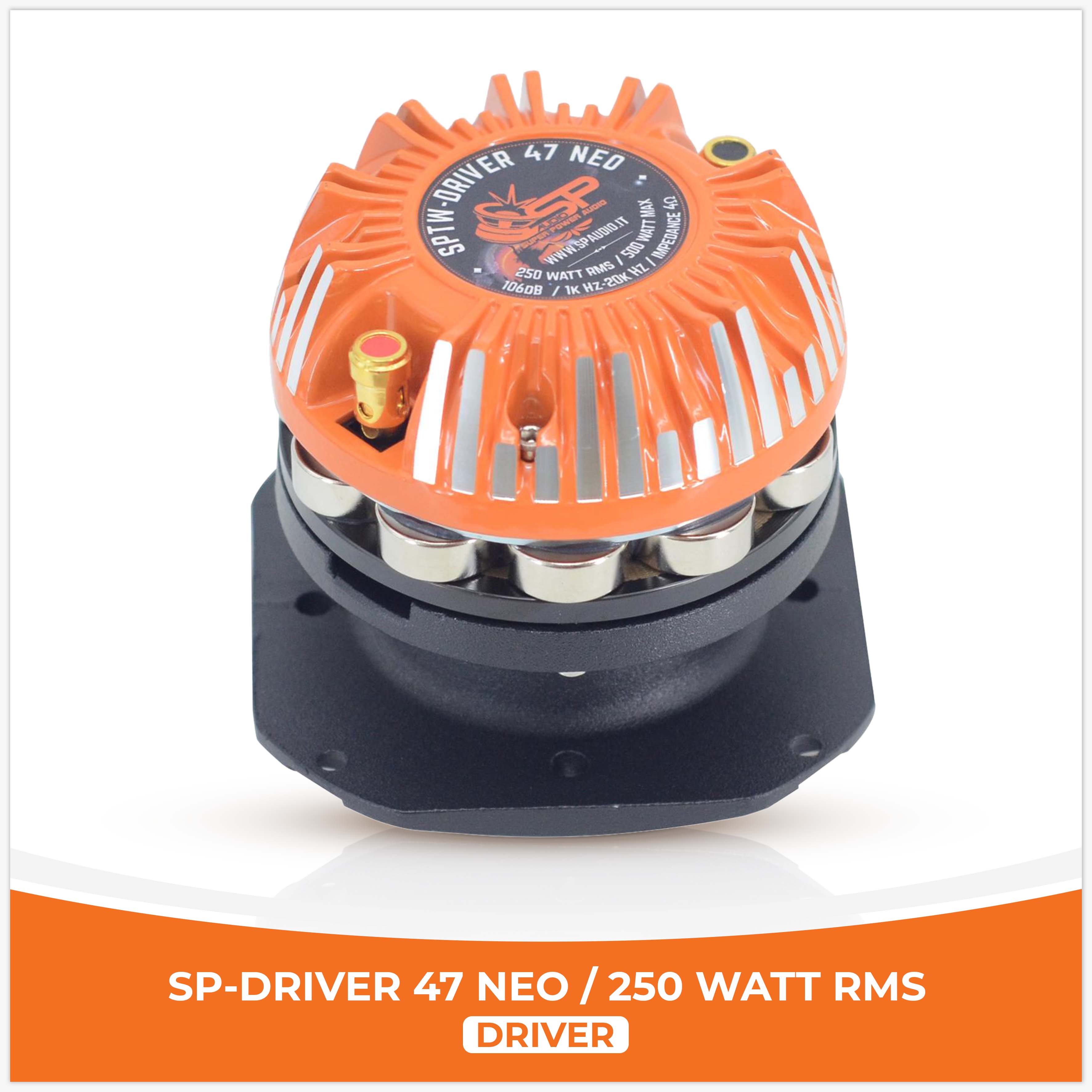 (47 NEO  درایور)
(با هورن)
(250W RMS)
(قیمت تک)